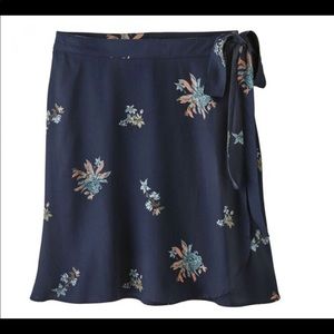 NWT Womens Patagonia June Island Wrap Skirt
